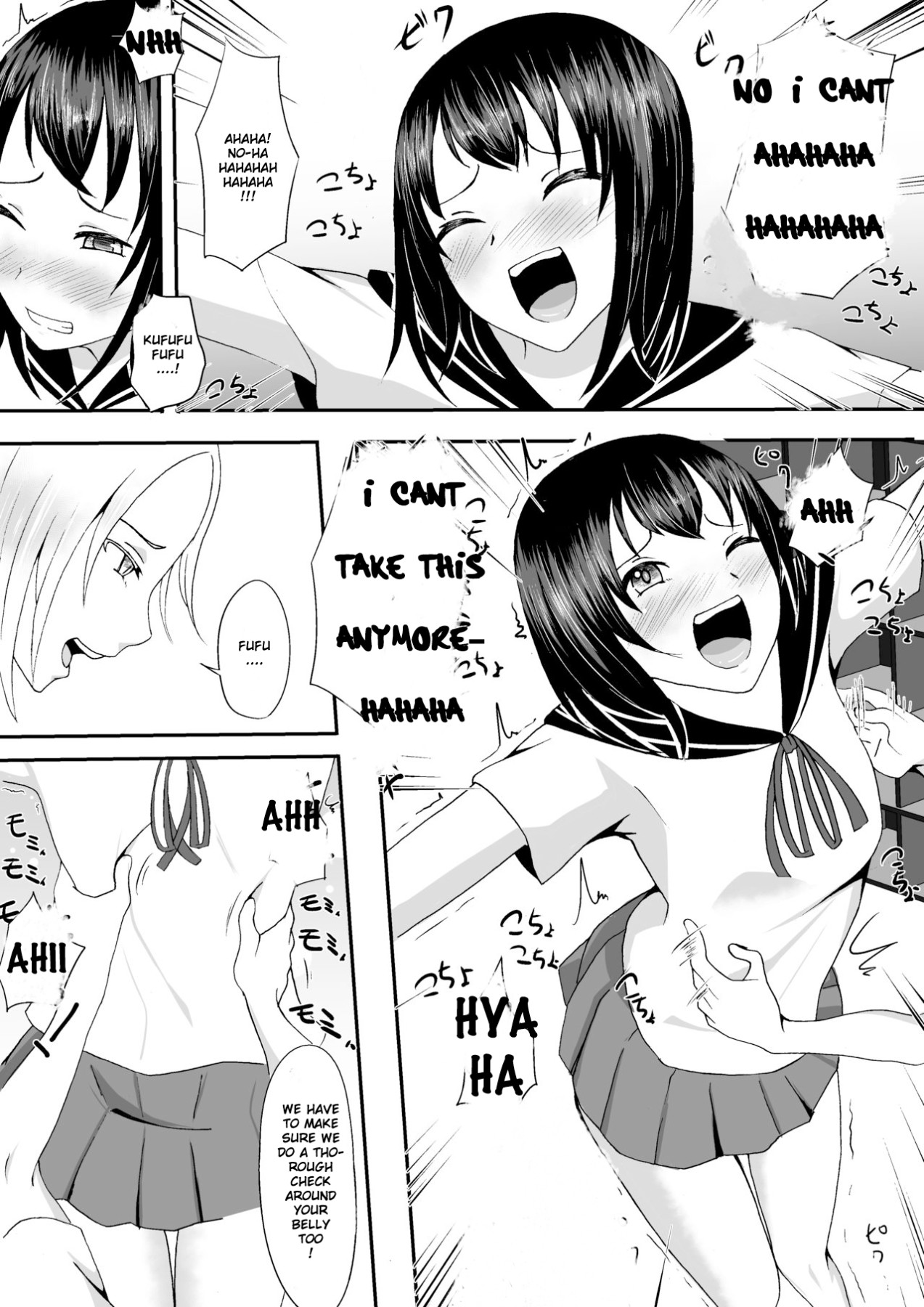 Hentai Manga Comic-The Swimsuit Girl's Ticklish Weapons-Read-9